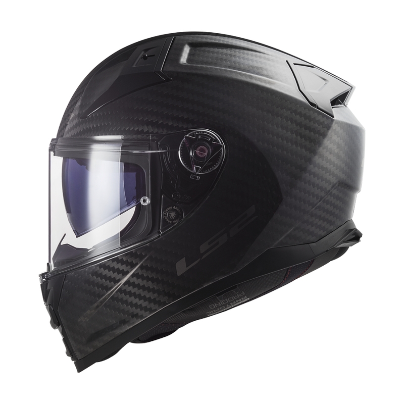 Integrální helma na motorku LS2 FF811 Vector II Carbon matná černá