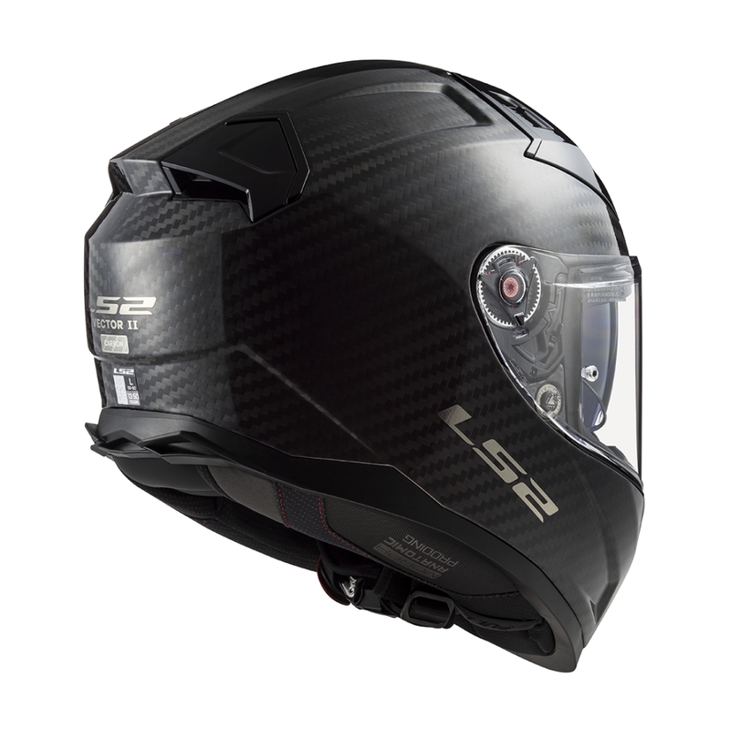 Integrální helma na motorku LS2 FF811 Vector II Carbon matná černá