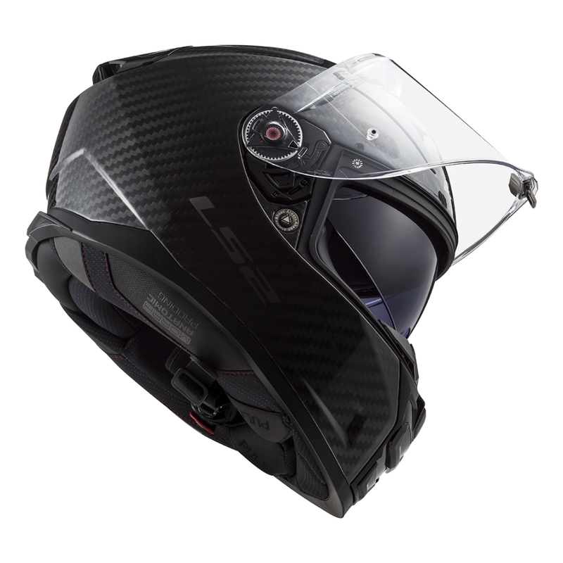 Integrální helma na motorku LS2 FF811 Vector II Carbon matná černá