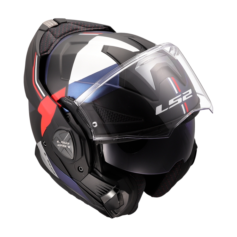 Překlápěcí helma na motorku LS2 FF901 Advant X Ultra modro-červená