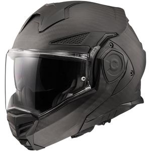 Překlápěcí helma na motorku LS2 FF901 Advant X Solid Carbon matná černá