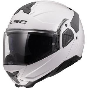 Překlápěcí helma na motorku LS2 FF910 Advant II Solid bílá