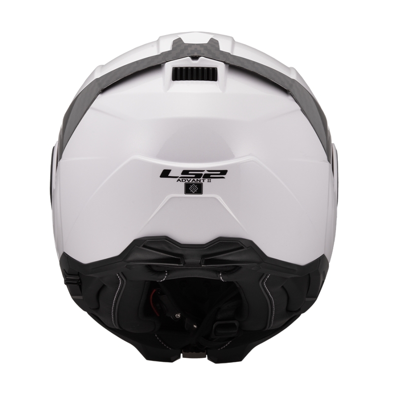 Překlápěcí helma na motorku LS2 FF910 Advant II Solid bílá