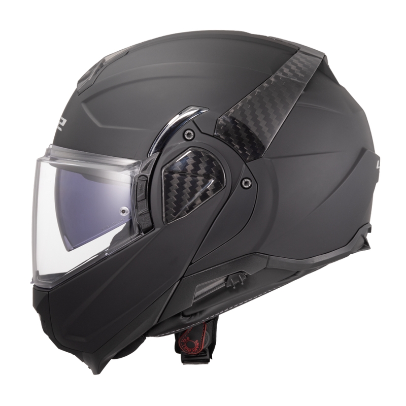 Překlápěcí helma na motorku LS2 FF910 Advant II Solid matná černá
