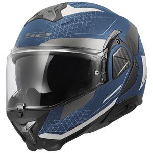 Překlápěcí helma na motorku LS2 FF910 Advant II Astral matná modro-šedá