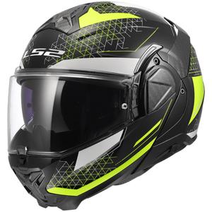 Překlápěcí helma na motorku LS2 FF910 Advant II Astral fluo žlutá