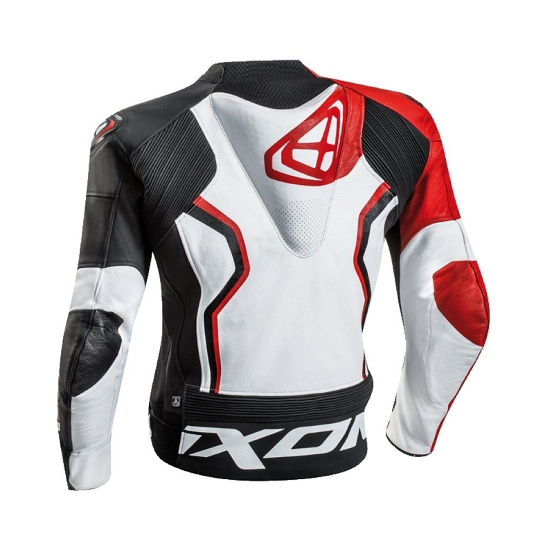 Kombinéza na motorku IXON Falcon bílo-červeno-černá výprodej