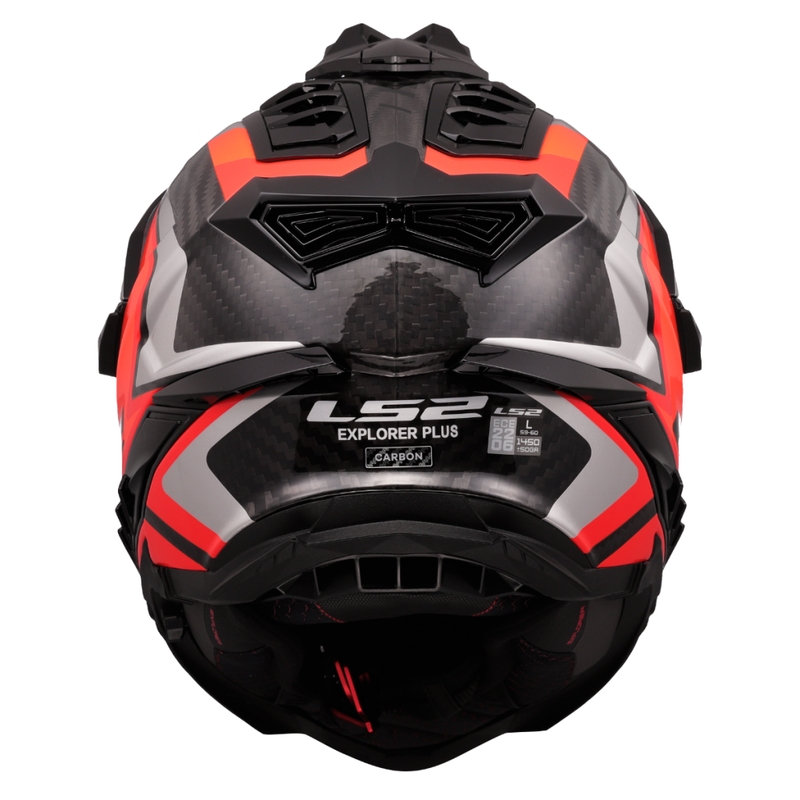 Enduro helma na motorku LS2 MX701 Explorer C Frontier II oranžová