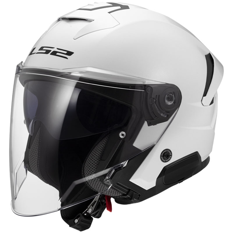 Otevřená helma na motorku LS2 OF618 Verso II Solid bílá Velikost: XS