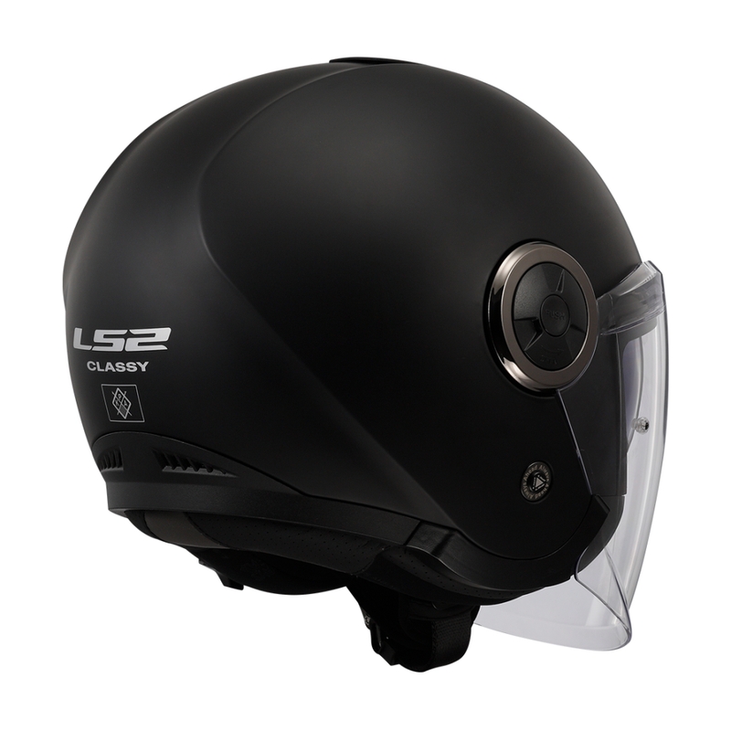 Otevřená helma na motorku LS2 OF620 Classy Solid matná černá