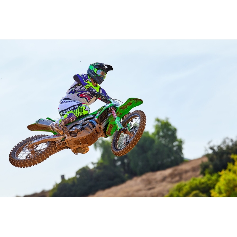 Motokrosové kalhoty Alpinestars Supertech limitovaná edice Dirt Studios bílo-fialovo-růžovo-fluo žluté