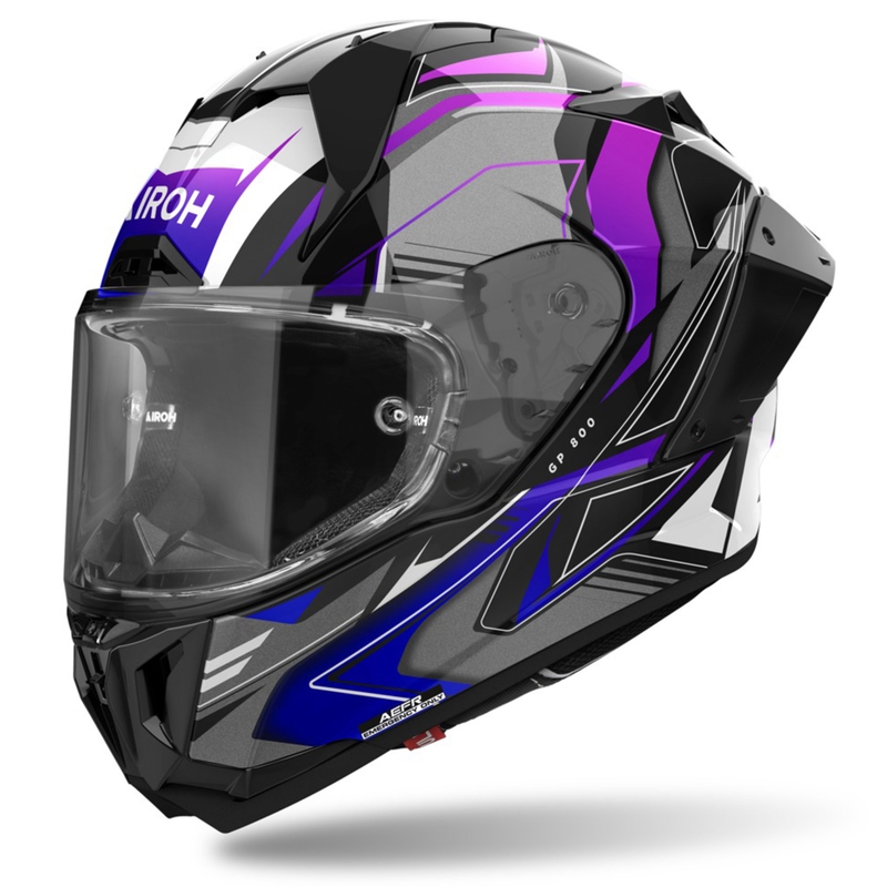 Integrální helma na motorku Airoh GP800 Must modrá