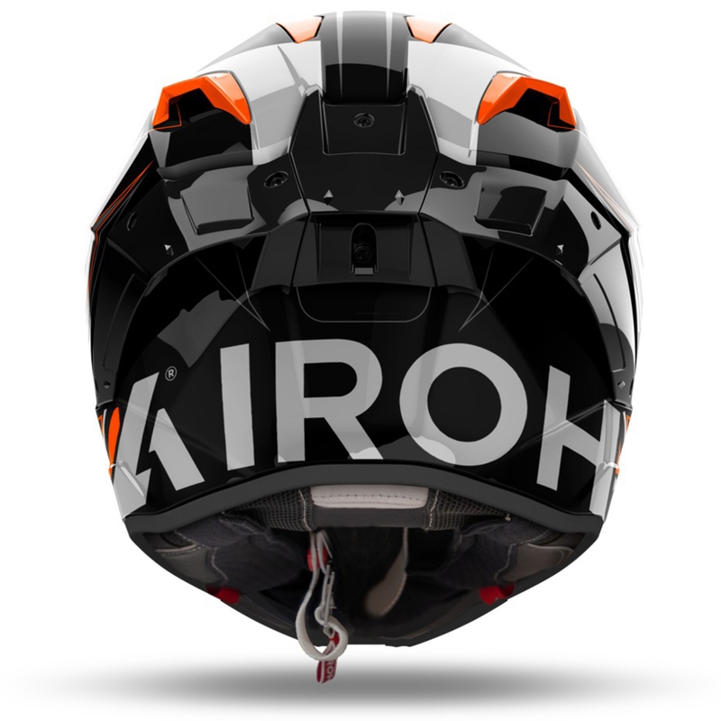 Integrální helma na motorku Airoh GP800 Must oranžová