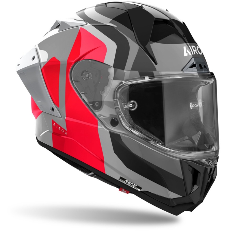 Integrální helma na motorku Airoh GP800 Competition červená