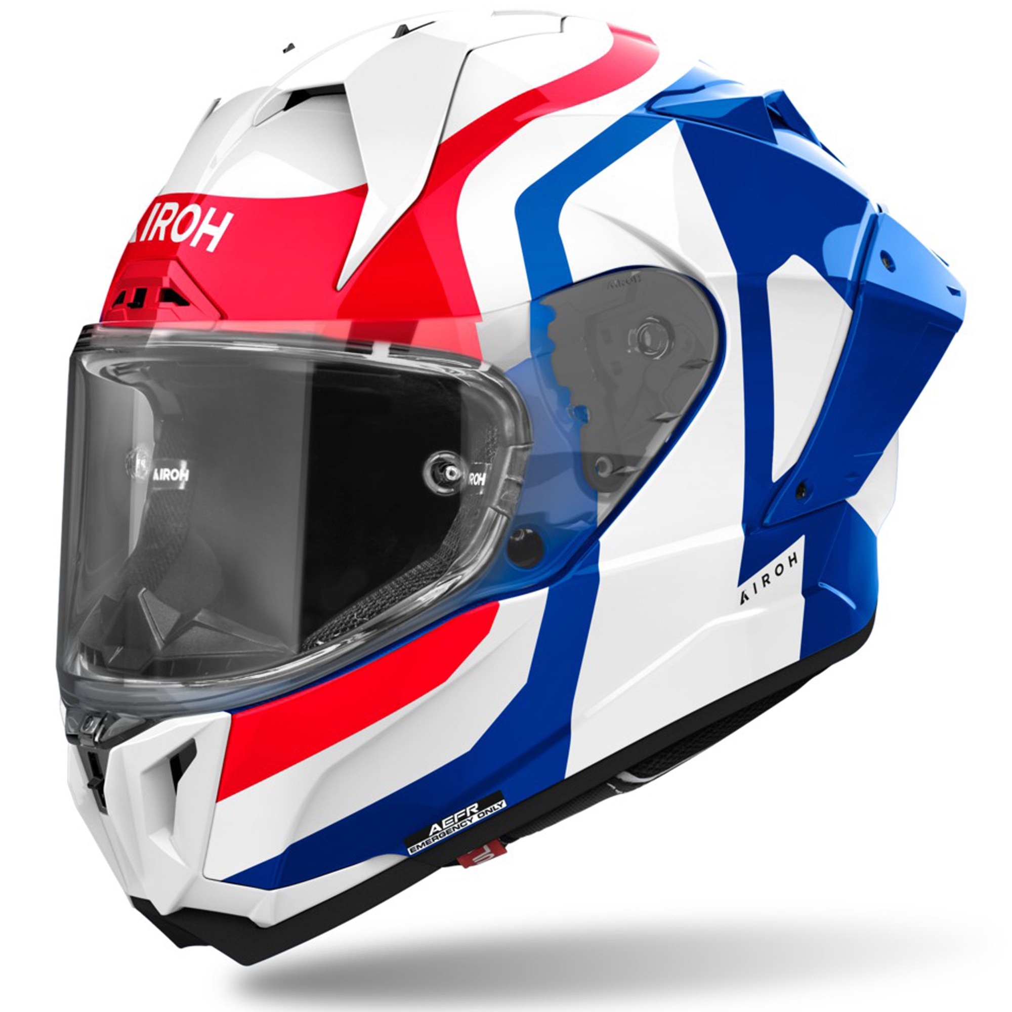 Integrální helma na motorku Airoh GP800 Competition modro-červená Velikost: XL