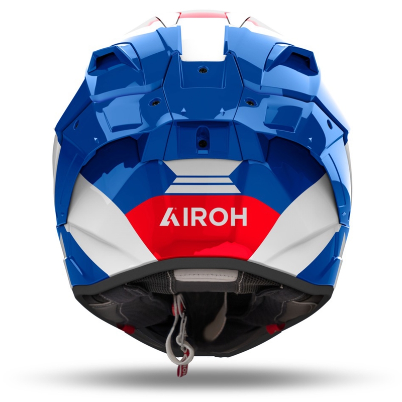 Integrální helma na motorku Airoh GP800 Competition modro-červená