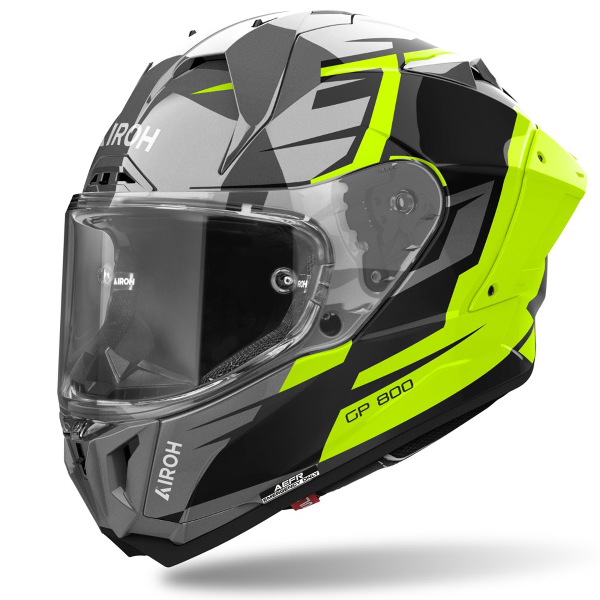 Integrální helma na motorku Airoh GP800 Master žlutá Velikost: XS