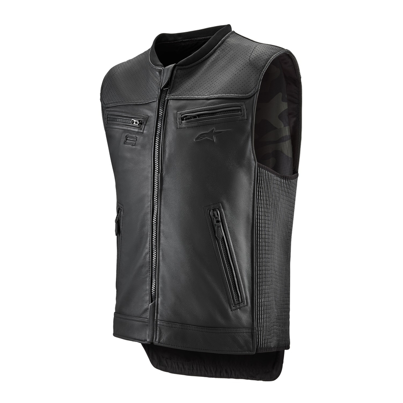Airbagová vesta Alpinestars TECH-AIR®3 V2 LEATHER system černá