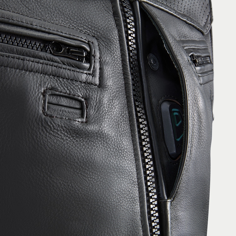 Airbagová vesta Alpinestars TECH-AIR®3 V2 LEATHER system černá