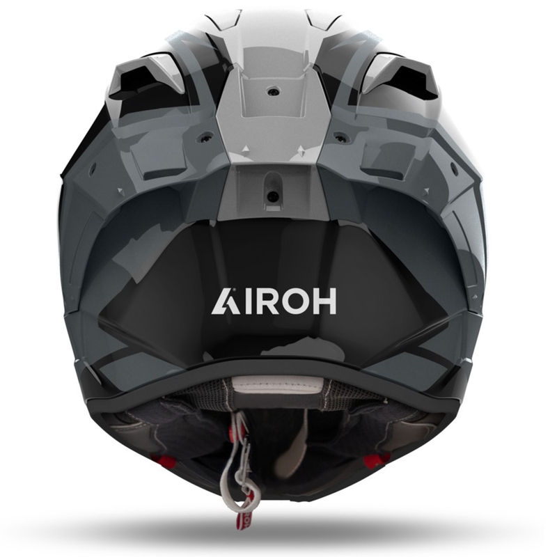 Integrální helma na motorku Airoh GP800 Master metalická