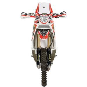 Chrániče páček POLISPORT EVOLUTION INTEGRAL s montážní sadou (Ø22 mm) černý