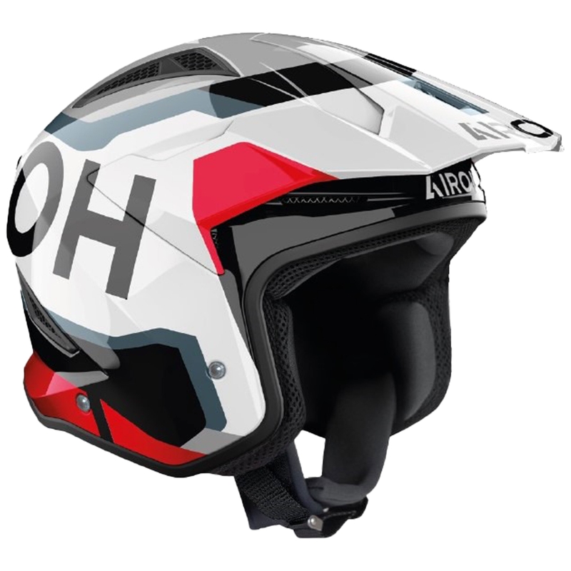 Trial helma na motorku Airoh TRR 2 Jupiter červená