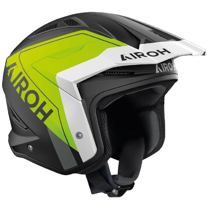 Trial helma na motorku Airoh TRR 2 Hunt matná žlutá