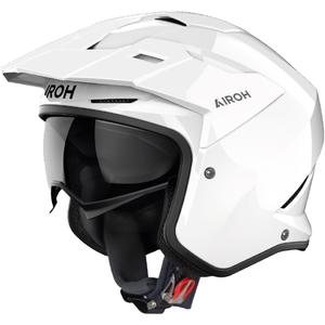 Trial helma na motorku Airoh Kombakt Color bílá