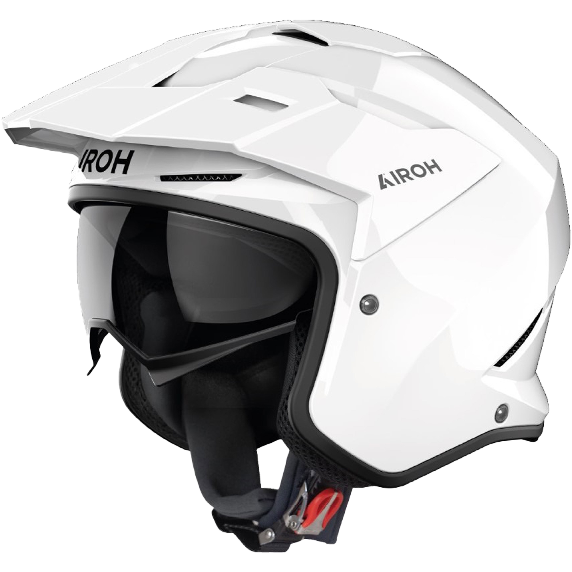 Trial helma na motorku Airoh Kombakt Color bílá Velikost: XS