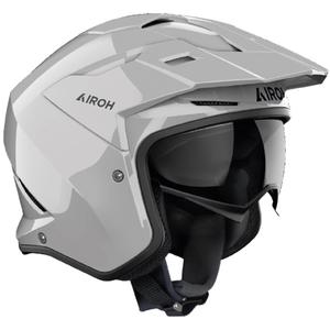 Trial helma na motorku Airoh Kombakt Color tmavě šedá