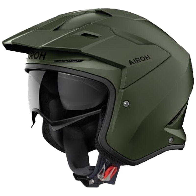 Trial helma na motorku Airoh Kombakt Color matná khaki