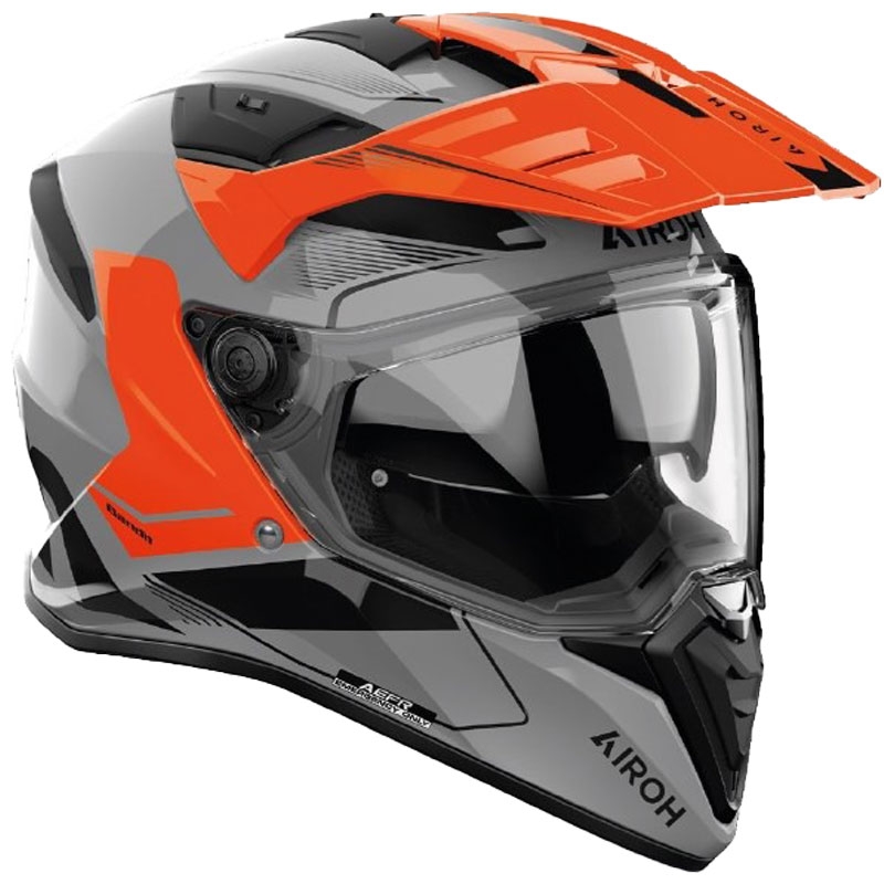 Enduro helma na motorku Airoh Bandit Tune oranžová Velikost: XS
