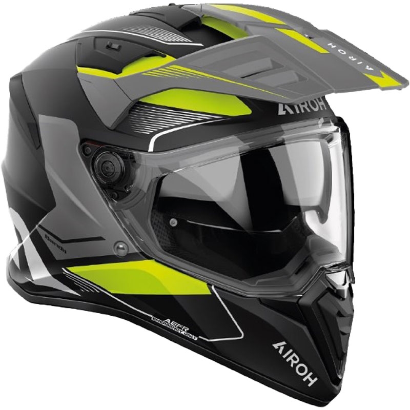 Enduro helma na motorku Airoh Bandit Tune matná žlutá