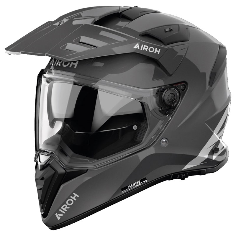 Enduro helma na motorku Airoh Bandit Color tmavě šedá Velikost: XS