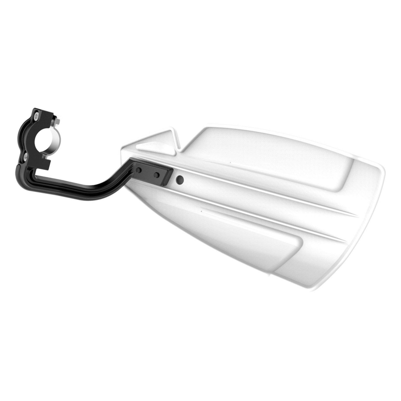 Chrániče páček POLISPORT HAMMER vč. univerzální plastové montážní sady bílá