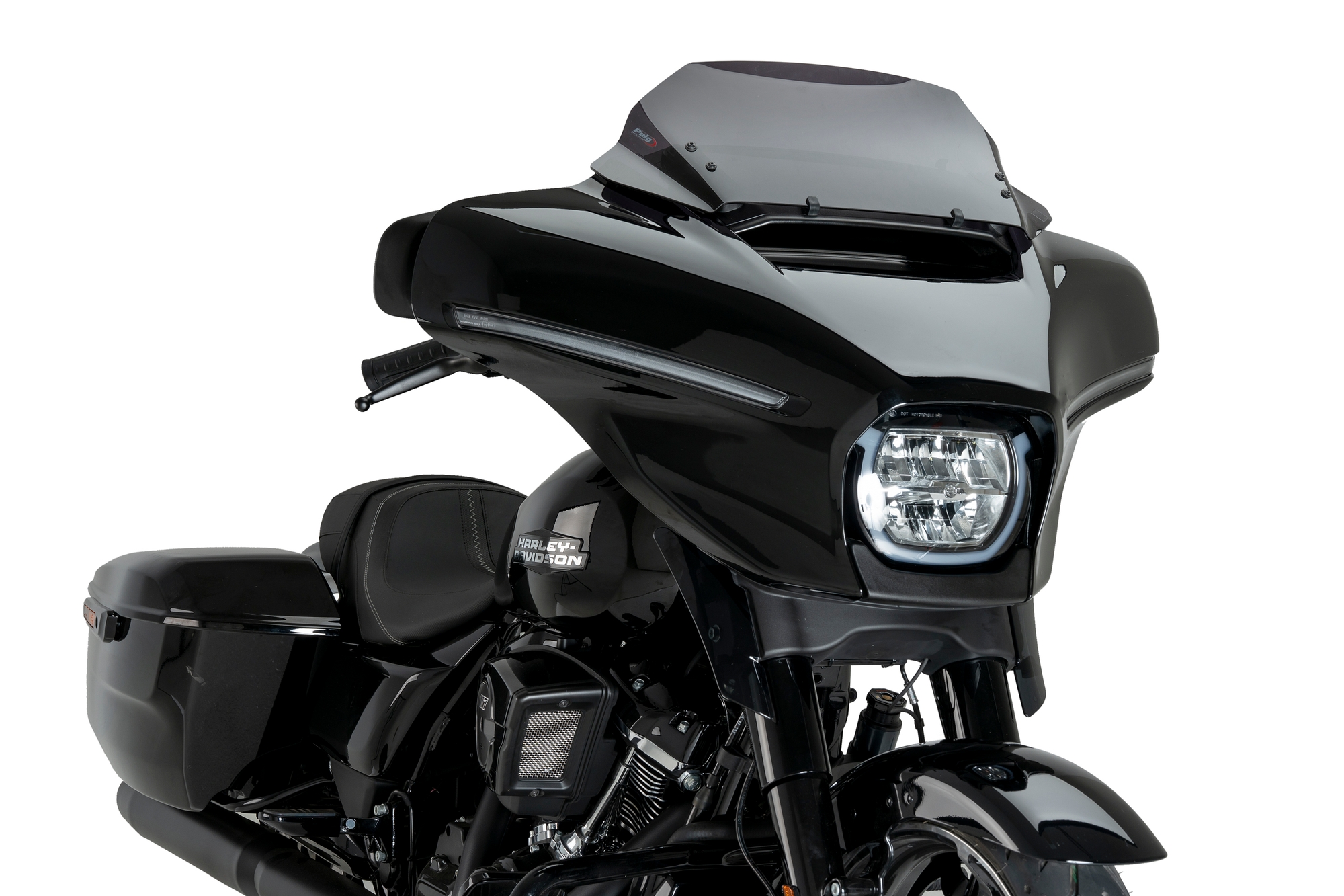Plexi štít PUIG HIGH-ROAD SPORT 22109F tmavá kouřová