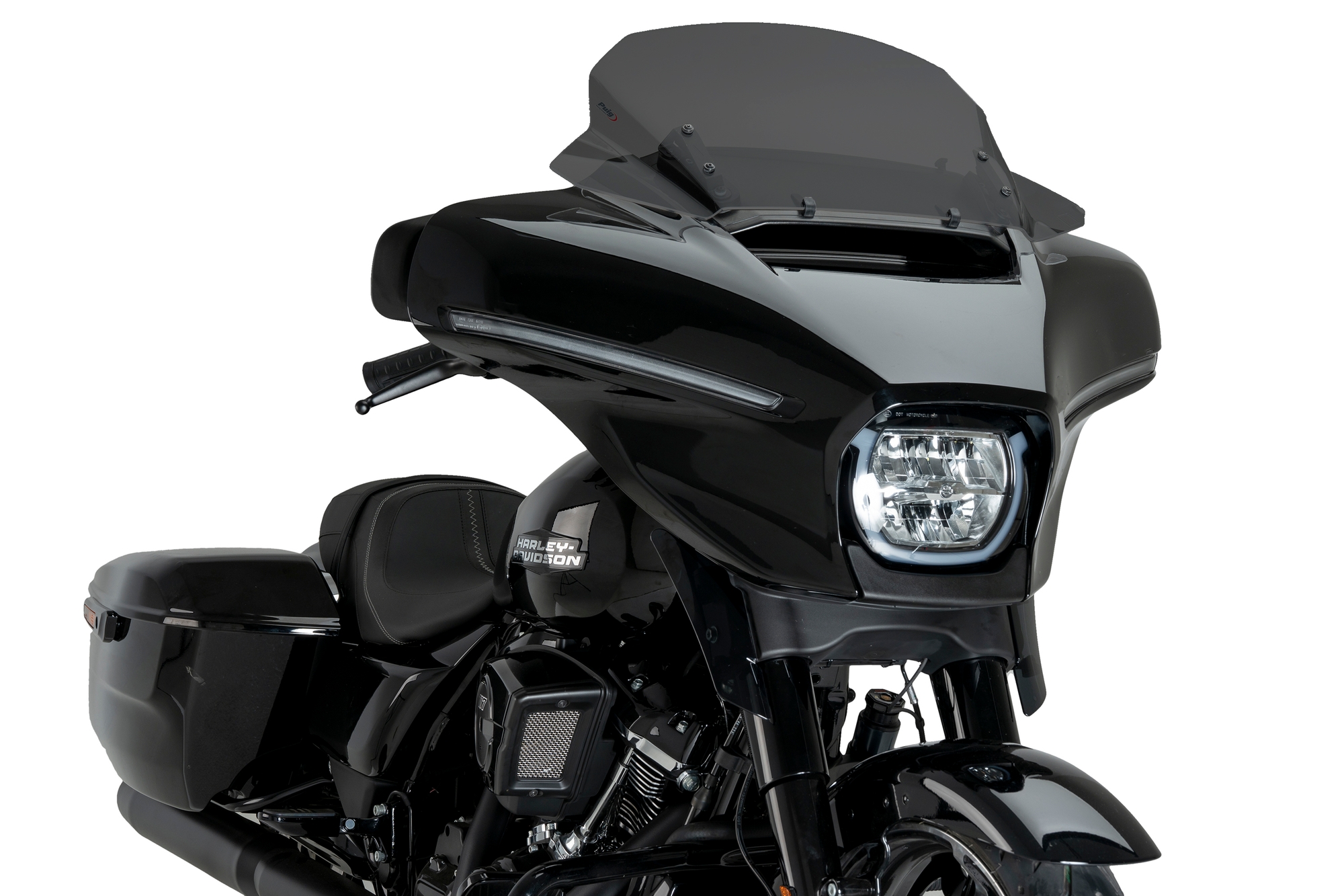 Plexi štít PUIG HIGH-ROAD TOURING 22110F tmavá kouřová