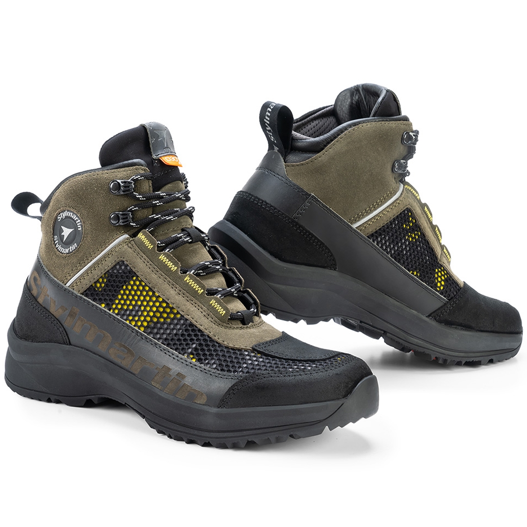 Boty na motorku Stylmartin Vertigo Air khaki Velikost: 43