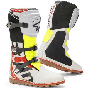 Boty na motorku Stylmartin Impact Pro.2 bílo-černo-fluo žluté