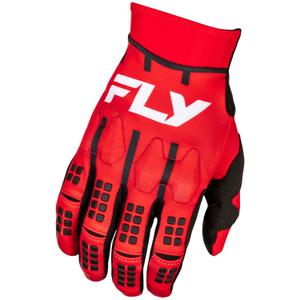 Motokrosové rukavice FLY Racing Evolution DST červeno-bílo-černé