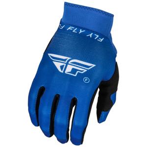Motokrosové rukavice FLY Racing ProLite modro-bílé