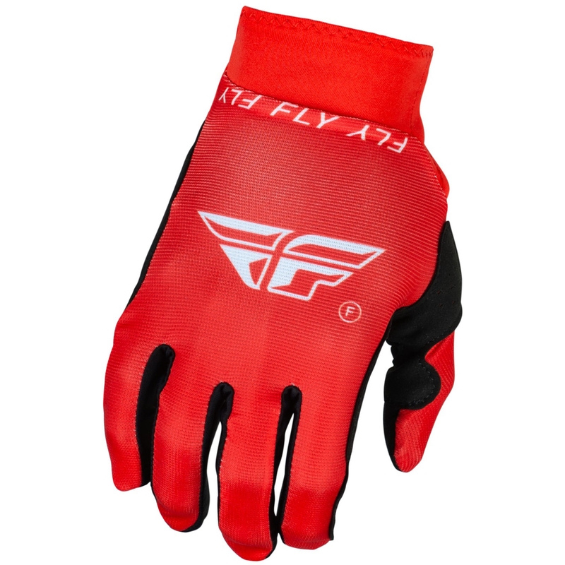Motokrosové rukavice FLY Racing ProLite červeno-bílé