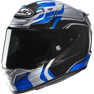 Integrální helma na motorku HJC RPHA 12 Lawin šedo-modro-černá