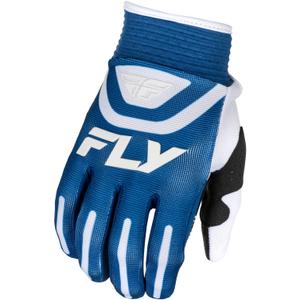 Motokrosové rukavice FLY Racing F-16 modro-bílé