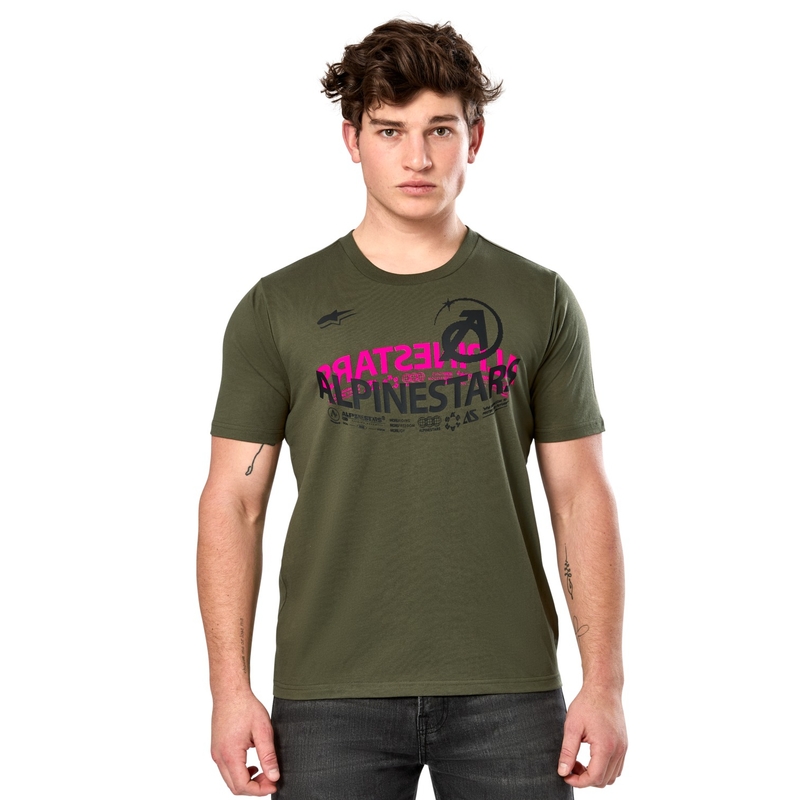 Triko Alpinestars Semicircle CSF zelené