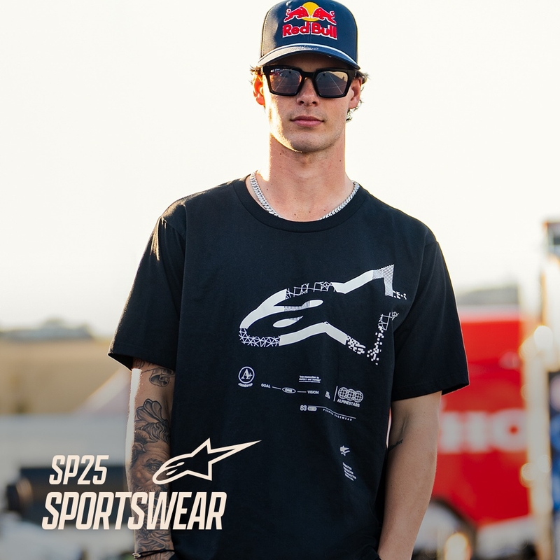 Triko Alpinestars Geografica CSF černé