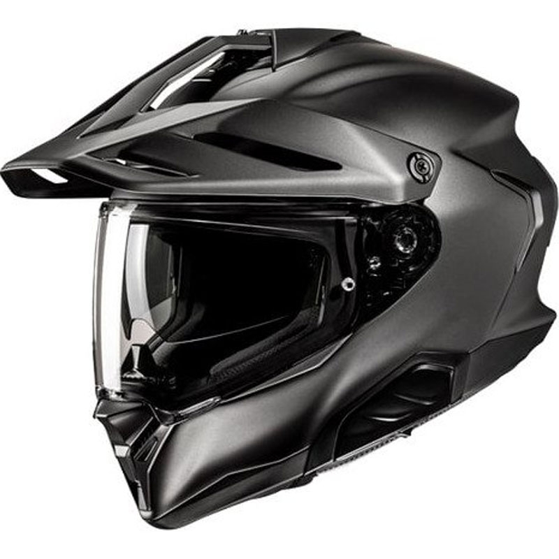 Enduro helma na motorku HJC RPHA 60 Solid Semi flat titanová