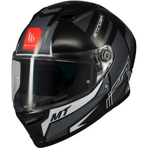 Integrální helma na motorku MT Stinger 2 Tron černo-šedá