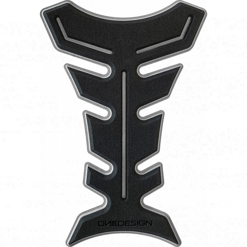 Polep palivové nádrže Print Black černo-šedý