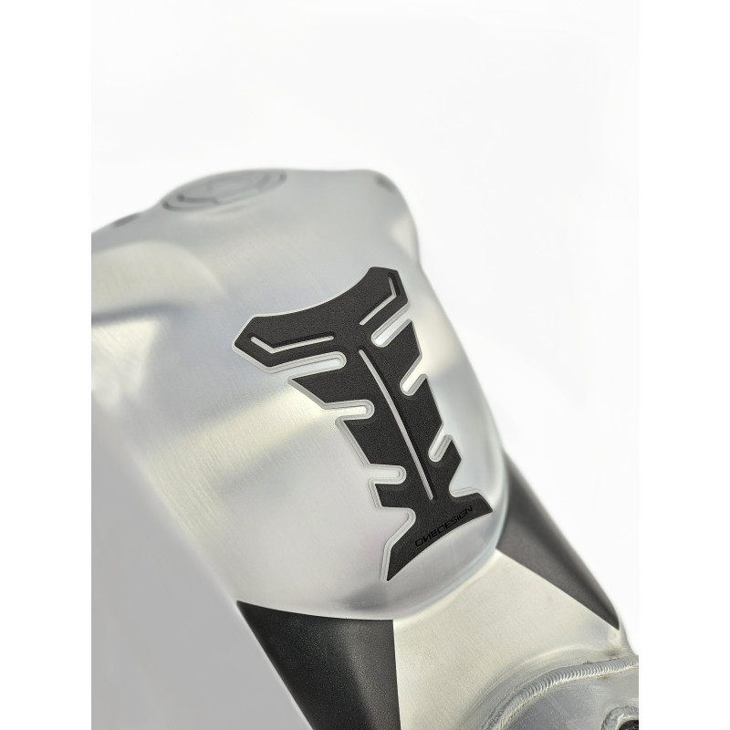 Polep palivové nádrže Print Black černo-šedý